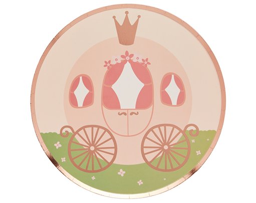 8PK CARRIAGE PAPER PLATES