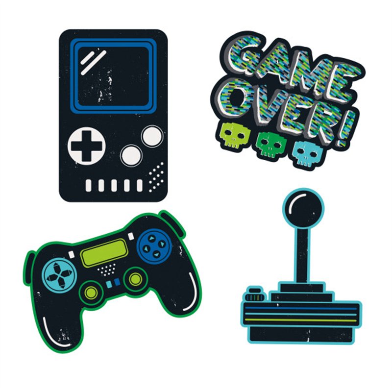 4PC GAMER BIRTHDAY WALL DECALS