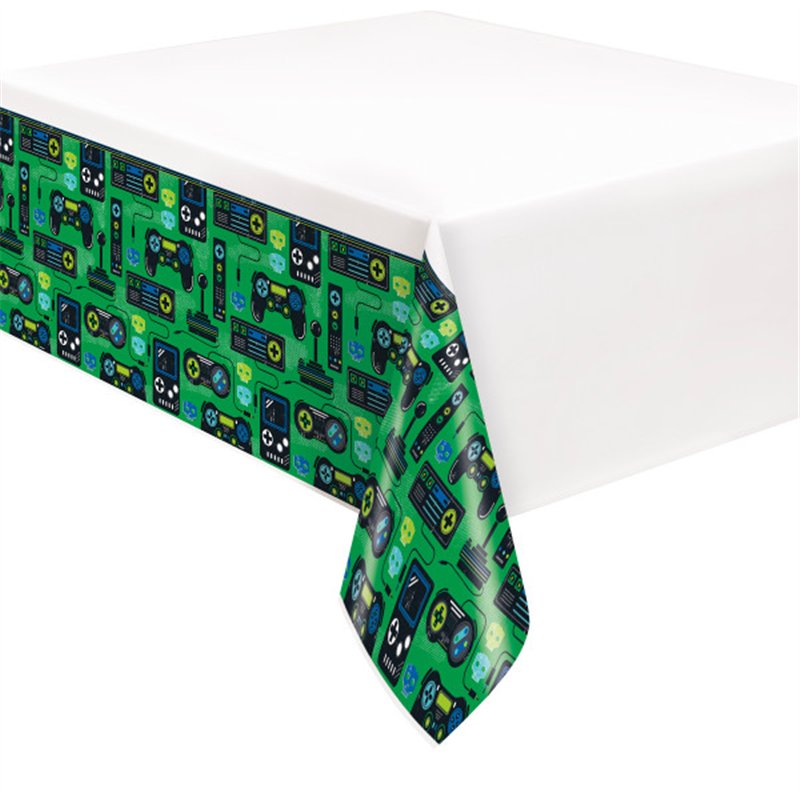 54x84in GAMER BIRTHDAY TABLECOVER