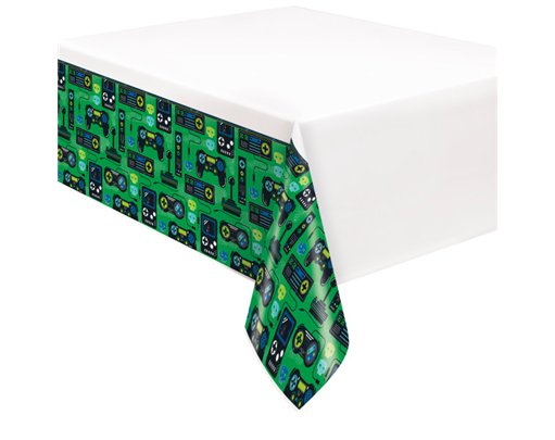 54x84in GAMER BIRTHDAY TABLECOVER