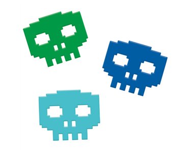 2oz GAMER BIRTHDAY JUMBO PAPER CONFETTI
