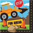 16PK CONSTRUCTION PARTY NAPKINS