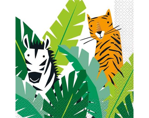 16PK ANIMAL SAFARI NAPKINS