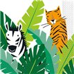 16PK ANIMAL SAFARI NAPKINS