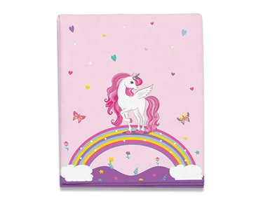 UNICORN RAINBOW COLORS REUSABLE TABLECOVER