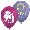8PK UNICORN RAINBOW COLORS BALLOONS
