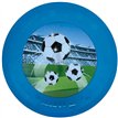 21cm SOCCER FANS REUSABLE PARTY PLATE
