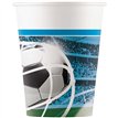 8PK 200ml SOCCER FANS PAPER CUPS