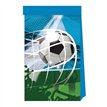 4PK SOCCER FANS PAPER PARTY BAGS
