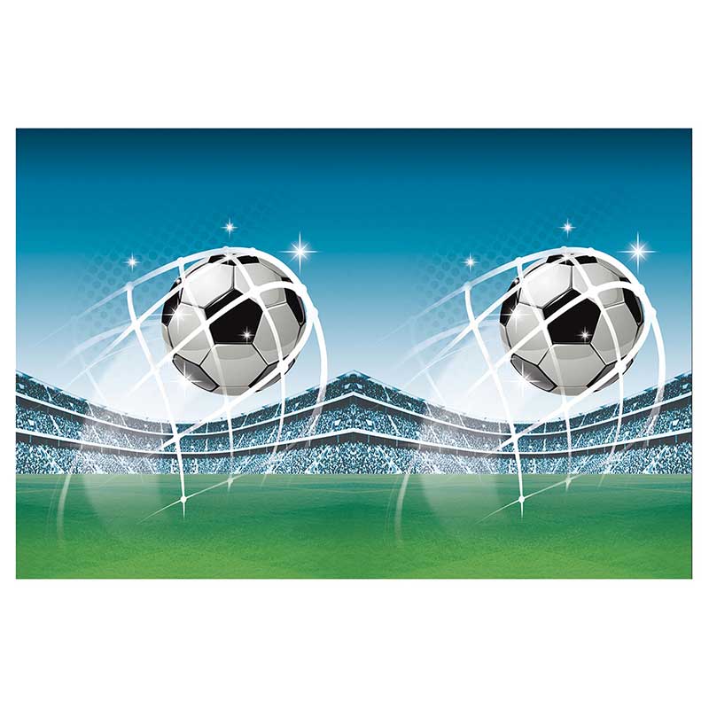 SOCCER FANS PLASTIC TABLECOVER