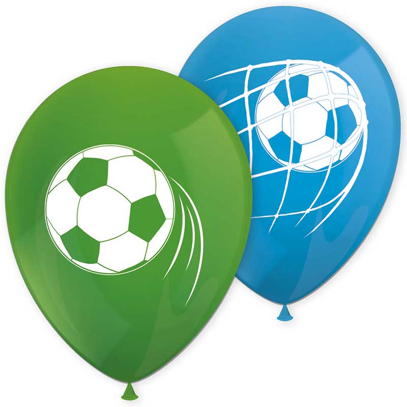 8PK SOCCER FANS BALLOONS