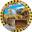 8PK 23cm CONSTRUCTION PAPER PLATES