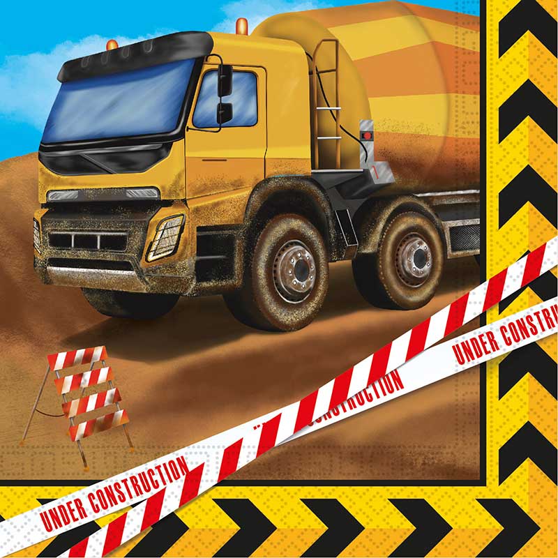20PK CONSTRUCTION NAPKINS