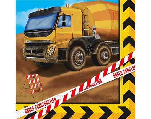20PK CONSTRUCTION NAPKINS