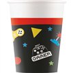 8PK 200ml GAMING PARTY PAPER CUPS