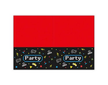 GAMING PARTY PLASTIC TABLECOVER