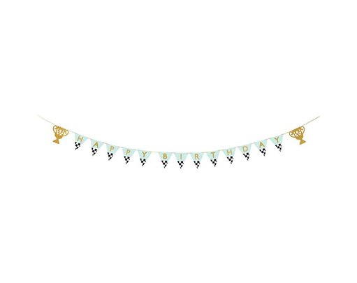 2.5m HAPPY BIRTHDAY TROPHY CUP BANNER