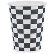 6PK 220ml CHECKERED FLAG CUPS