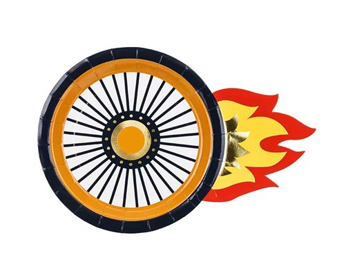 6PK RACING WHEEL PLATES