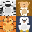 20PK 2PLY ZOO ANIMALS PAPER NAPKINS