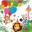 20PK JUNGLE ANIMALS NAPKINS