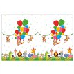 JUNGLE ANIMALS PLASTIC TABLECOVER