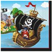 20PK ISLAND PIRATES PAPER NAPKINS