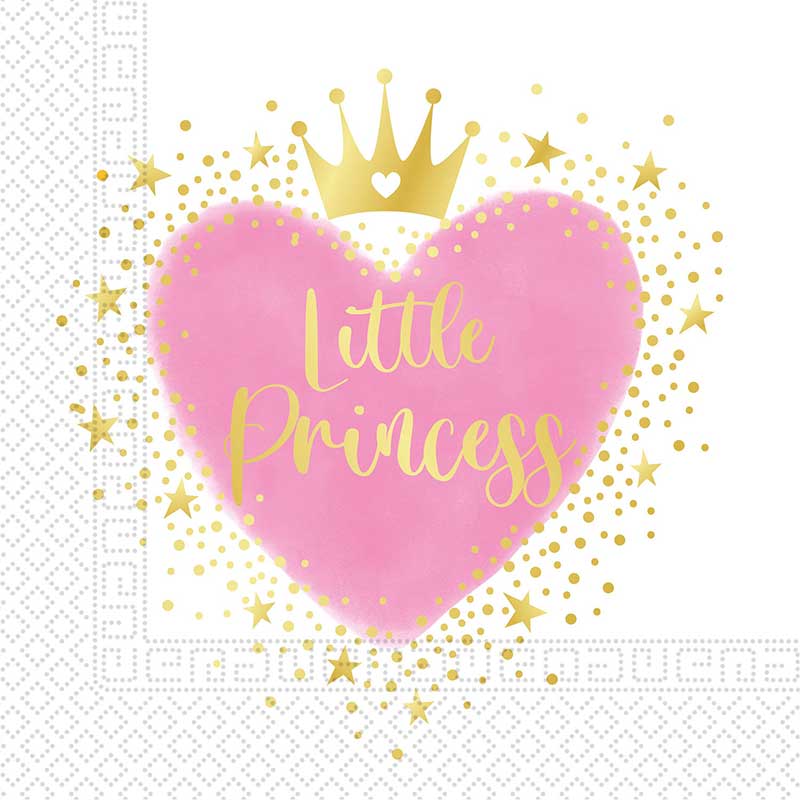 20PK MY LITTLE PRINCESS PAPER NAPKINS