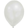 8PK MY LITTLE PRINCESS METALLIC PASTEL WHITE BALLOONS