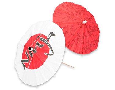 6PK NINJA COCKTAIL PARASOLS
