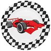 8PK SPEED RACING PAPER PLATES
