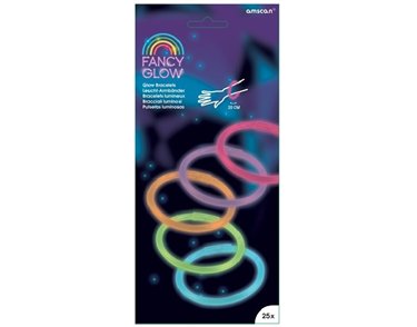(25) 20CM GLOW BRACELETS