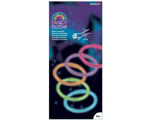(25) 20CM GLOW BRACELETS