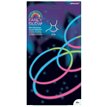 (10)20CM TRI-COLOUR GLOW NECKLACE