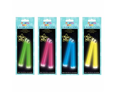 2PK 6in GLOW STICKS