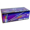 3PK ASST COLOURS GLOW DRINKING STRAWS 24S