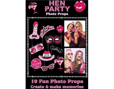 HEN PARTY PHOTO PROPS