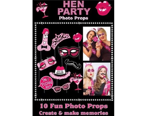 HEN PARTY PHOTO PROPS