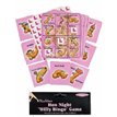(12) HEN NIGHT WILLY BINGO GAME