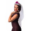 BRIDE TO BE TIARA & VEIL WITH FELT LOGO