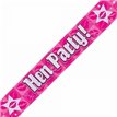 9FT HEN PARTY HOLO BANNER