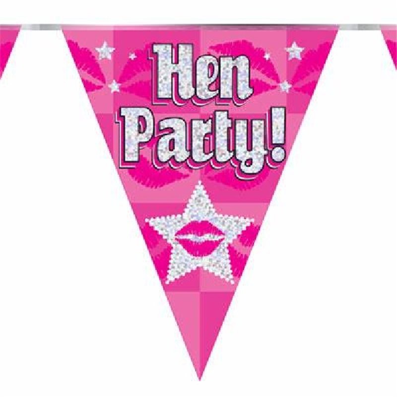 3.9M HEN PARTY BUNTING