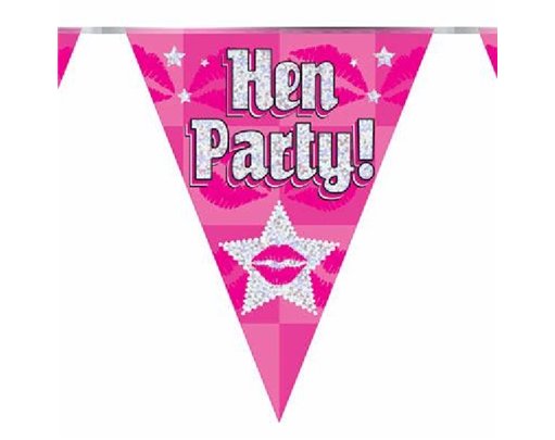 3.9M HEN PARTY BUNTING