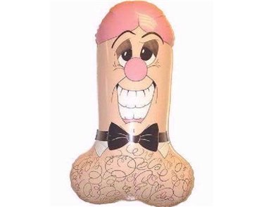 MR WILLY SHAPE JUMBO FOIL BALLOON