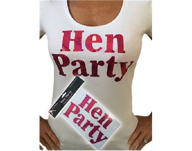 HEN PARTY IRON ON TRANSFER