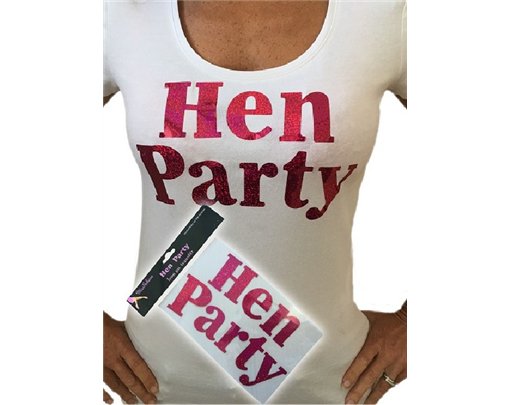 HEN PARTY IRON ON TRANSFER