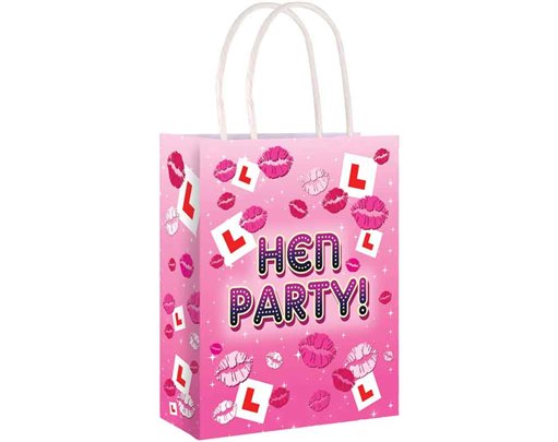 22X18X8CM L PLATE HEN PARTY BAG  24S
