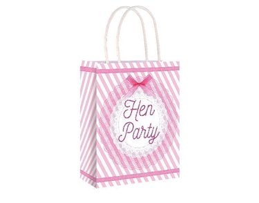 22X18X8CM VINTAGE HEN PARTY BAG  24S