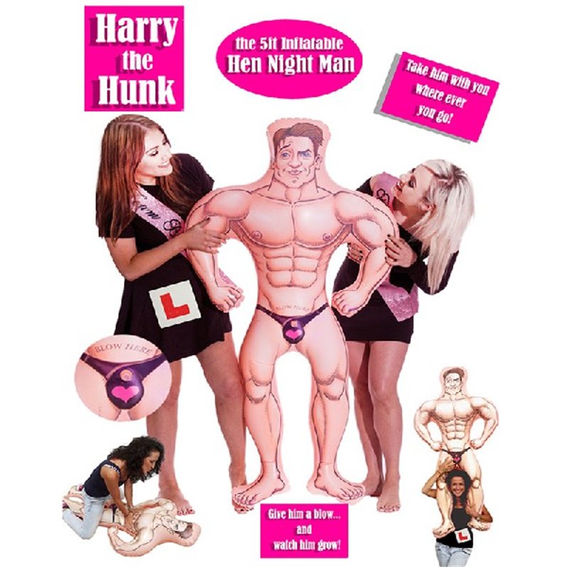 5FT HARRY THE HUNK INFLATABLE MAN