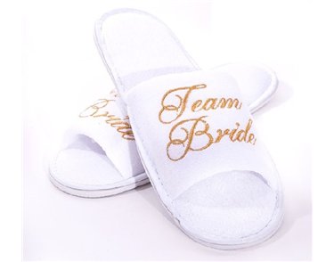 TEAM BRIDE SPA SLIPPERS
